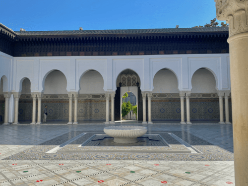 Qué ver en París -mejores lugares en el centro de la ciudad. La Gran Mezquita 