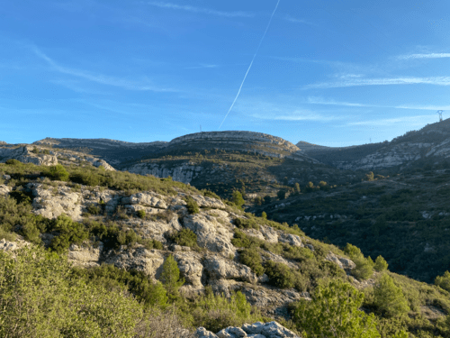 Una de las hermosas colinas de Allauch