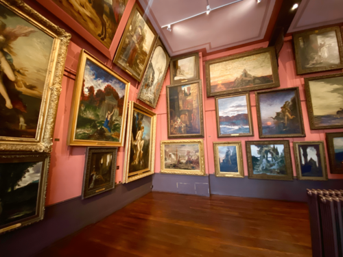 Museo de Gustave Moreau en París, Francia